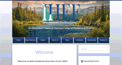 Desktop Screenshot of ihef.ache.org